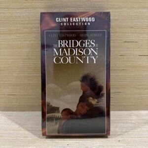 The Bridges of Madison County VHS - Clint Eastwood Collection - New & Sealed